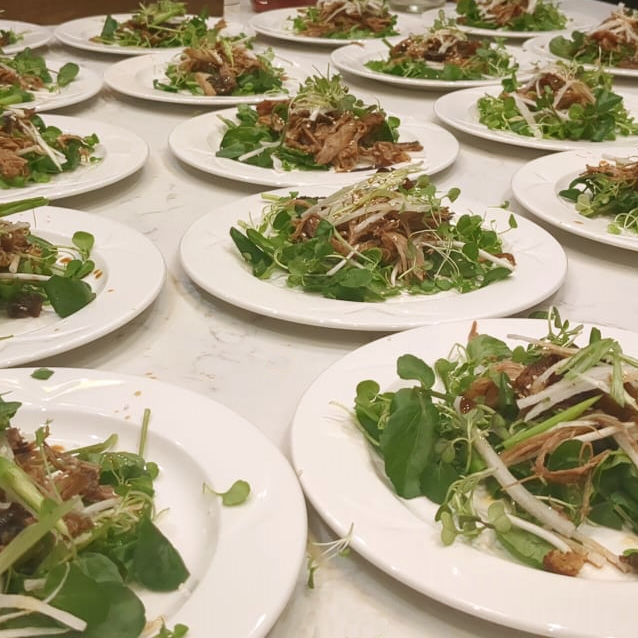 Crispy Duck and Watercress